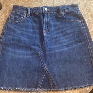Old Navy jean mini skirt